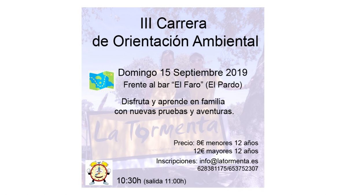 III Carrera de Orientación Ambiental