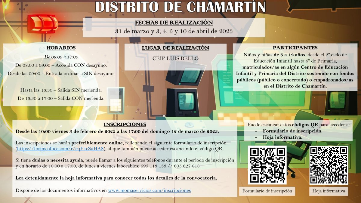 Campamento Semana Santa 2023 – junta de Chamartín